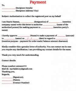 Best Third Party Authority Form Template Word Example