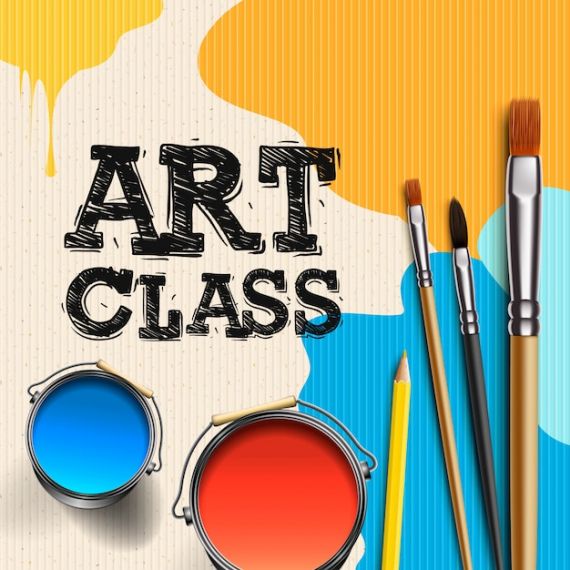 Editable Art Class Registration Form Template Word Example