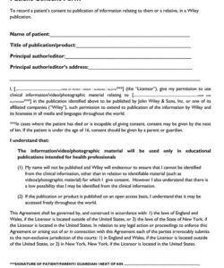 Editable Counseling Informed Consent Form Template Pdf Example