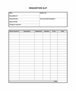 Editable Office Supply Request Form Template Excel Sample