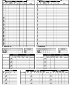 Free American Football Player Evaluation Form Template Pdf Example