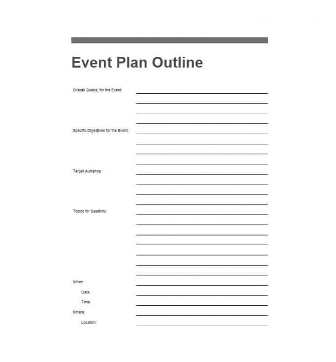 Free Event Planning Request Form Template Excel Sample