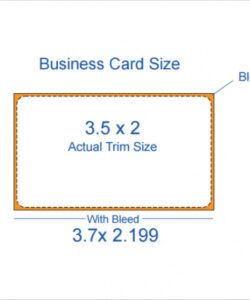 Printable Business Card Order Form Template Doc Sample