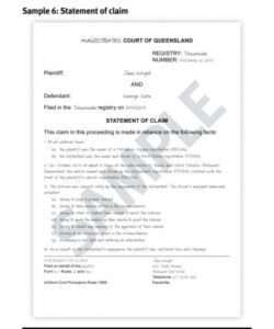 Professional Car Accident Claim Form Template Excel Sample