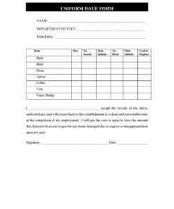 Best Employee Key Issue Form Template Word Example