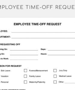 Best Employee Travel Request Form Template Pdf Example