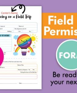 Best Excursion Permission Form Template Childcare Pdf Example