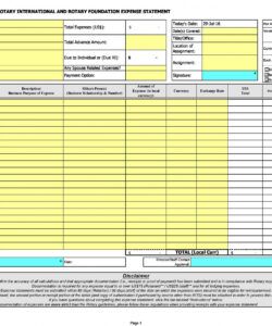 Costum Employee Expense Reimbursement Form Template Word Sample