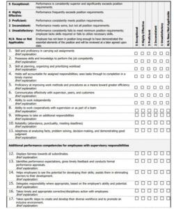 Editable Call Center Evaluation Form Templates Excel Example