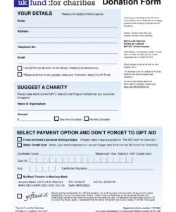 Editable Just Giving Sponsor Form Template Pdf Sample