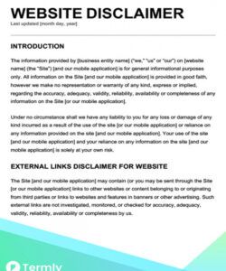 Free Beauty Treatment Disclaimer Form Template Word Sample