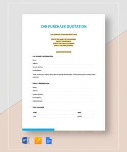 Free Car Hire Booking Form Template