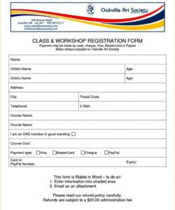 Printable Bank Account Registration Form Template Word