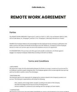 Printable Employee Laptop Agreement Form Template Pdf Example