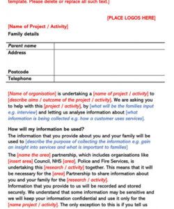 Printable Simple Photo Consent Form Template Doc Sample