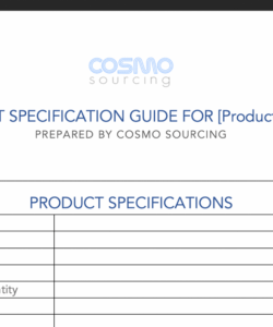 Product Quality Control Form Template Doc