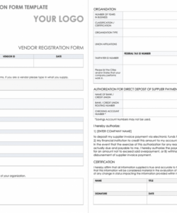 Professional E Commerce Registration Form Template  Example