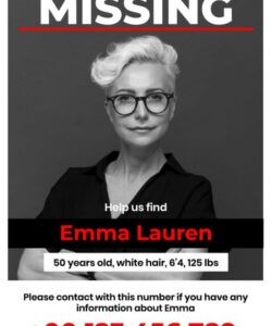 Funny Missing Person Poster Template Excel Sample