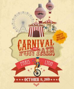 Printable Fun Fair Poster Template Pdf