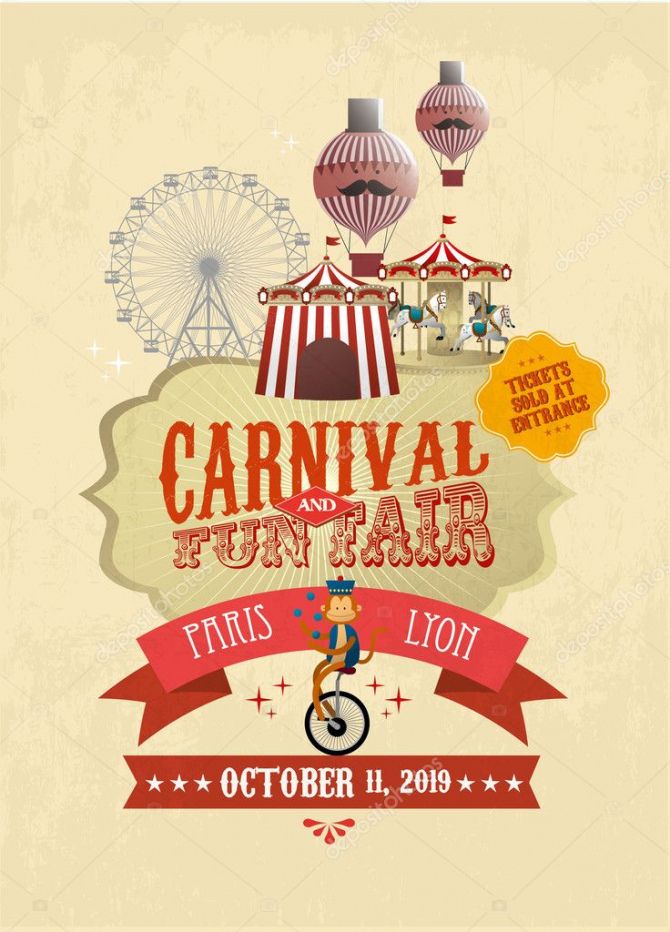 Printable Fun Fair Poster Template Pdf