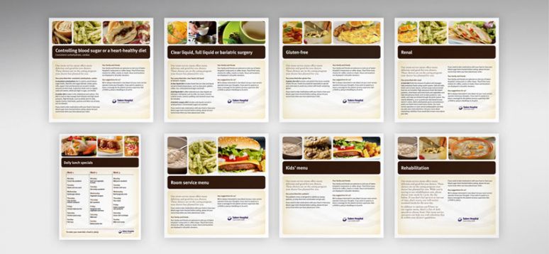 Printable Hospital Room Service Menu Template Pdf Example