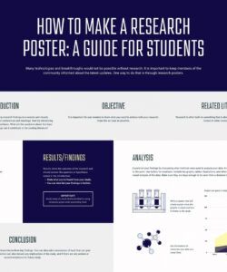 Professional Academic Creative Research Poster Template Word Sample