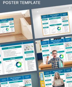 Professional Science Fair Poster Board Template Doc Sample