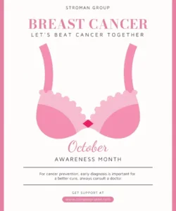 Best Breast Cancer Awareness Poster Template  Sample