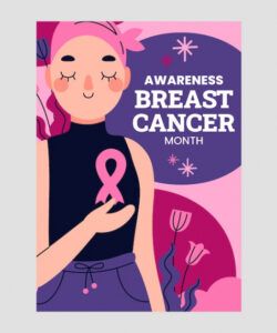 Costum Breast Cancer Awareness Poster Template Excel Example