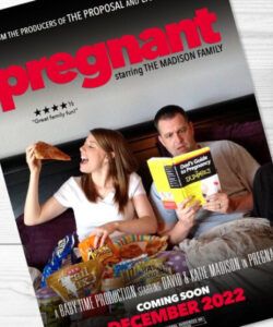 Costum Movie Poster Pregnancy Announcement Template Doc Example