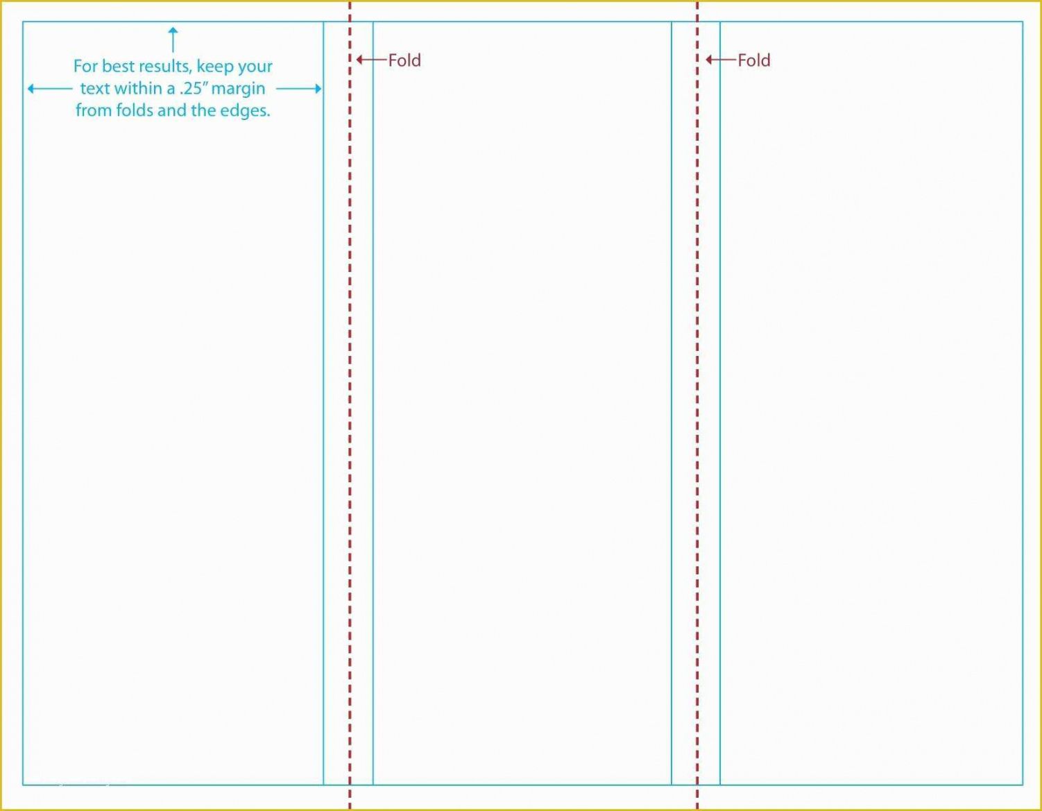 Free Tri Fold Poster Board Template Doc Example