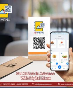 Editable Qr Code Restaurant Menu Template  Sample