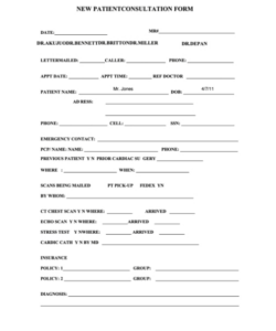 Best Aromatherapy Consultation Form Template Pdf Example