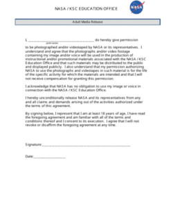 Best Social Media Consent Form Template Doc