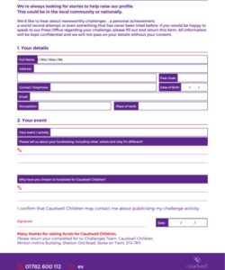 Best Social Media Consent Form Template Word Sample