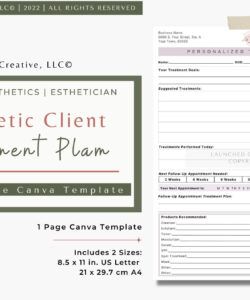 Costum Aesthetic Consultation Form Template Pdf Example