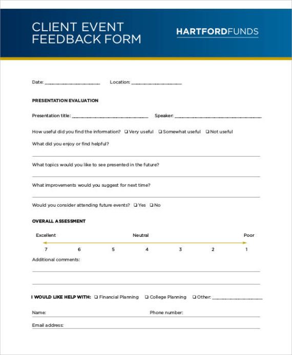 Costum Facilitator Feedback Form Template Pdf