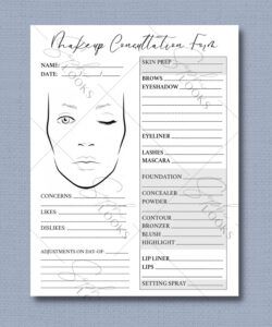 Editable Aromatherapy Consultation Form Template Doc Sample