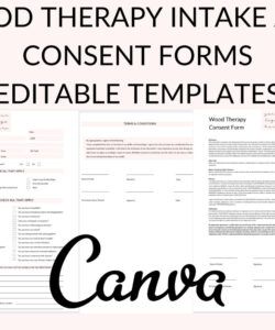 Editable Holistic Therapy Consultation Form Template Word