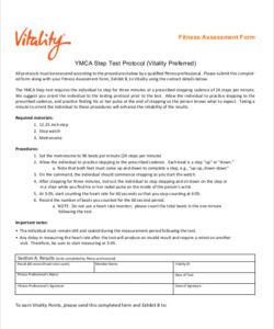 Free Fitness Consultation Form Template