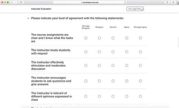 Instructor Feedback Form Template Word Example