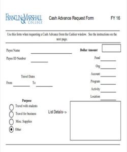 Printable Salary Advance Loan Application Form Template Doc Example