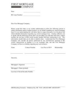 Printable Third Party Consent Form Template Pdf