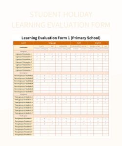 Professional Holiday Accommodation Feedback Form Template Doc Sample