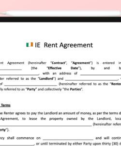 Custom Audio Visual Rental Agreement Template Word Sample