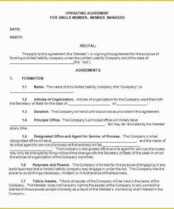 Free  Business Co Ownership Agreement Template Doc Sample