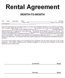 Printable Storage Space Rental Agreement Template Excel Sample