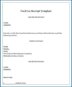 Printable Take Over Car Payments Agreement Template Word