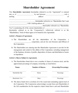 Printable Transfer Of Ownership Agreement Template  Sample