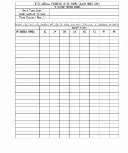 Custom Yearbook Order Form Template Pdf